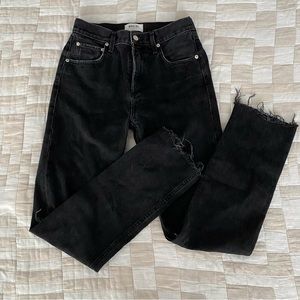 AGOLDE Cherie High Rise Straight in Distortion